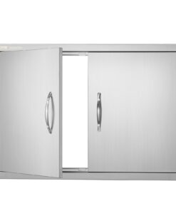 VEVOR 774x533 mm (30x21 inch) Stainless Steel Outdoor Kitchen BBQ Island Access Door