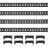 VEVOR E Track Tie Down Rail Kit