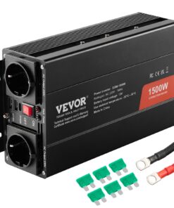 Модифицированный синусоидальный инвертор мощностью 1500 Вт VEVOR