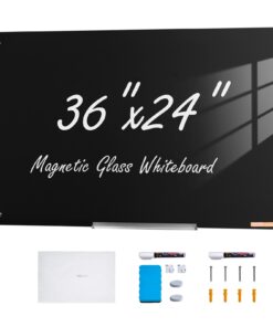 VEVOR Frameless Magnetic Glass Whiteboard