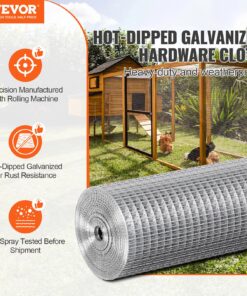 1.27 cm (1/2 inch) Mesh