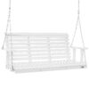 VEVOR 137 cm Wooden Porch Swing