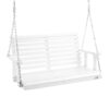 VEVOR 4 ft 122 m Wooden Porch Swing