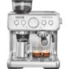 VEVOR 15 Bar Semi Automatic Espresso Coffee Maker with Grinder