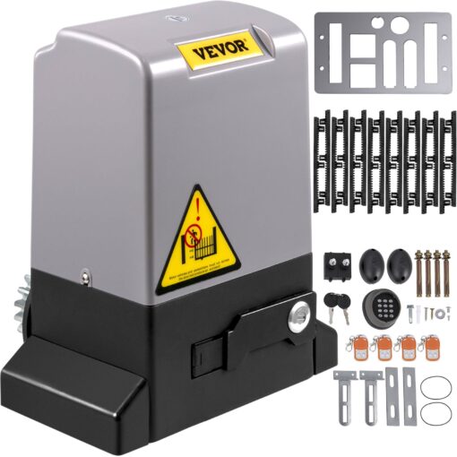 VEVOR Automatic Sliding Gate Opener with 1800 KG 3968 lbs Capacity