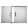 VEVOR Stainless Steel Double BBQ Access Door 838x558 mm  33x22 in