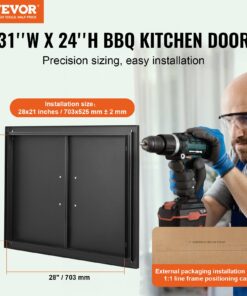 788x610 mm (31x24 in) Double Cold Plate Flush Mount with Handles