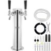 VEVOR Dual Tap Draft Beer Tower Dispenser