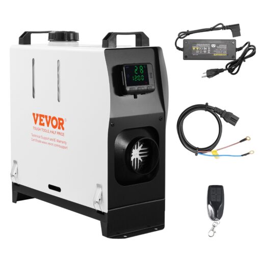 VEVOR 5 8KW Diesel Air Heater with Remote Control LCD Screen