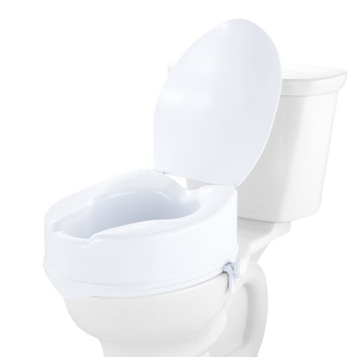 VEVOR 6 150 mm Raised Toilet Seat with Lid