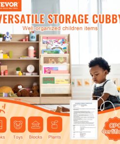 4-рівнева книжкова шафа для слінгу з шістьма шарами