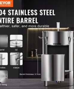 60L (16 Gallon) Home Brewing Fermentor with Thermometer