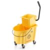 VEVOR 33 Liter 35 Qt Commercial Mop Bucket with Side Press Wringer