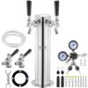 VEVOR Dual Tap Beer Kegerator Tower Kit