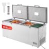 VEVOR Large Chest Freezer 198 cuft  561 L with Adjustable Thermostat and 4 Removable Baskets