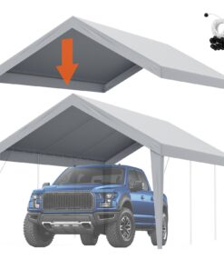 VEVOR 3.65 x 6.1 m Carport Replacement Canopy Cover