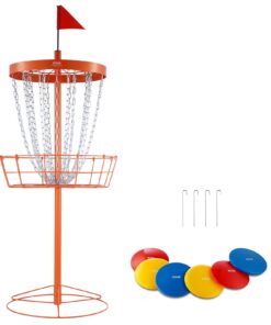Портативная Корзина для диск-гольфа VEVOR с 24 Цепями