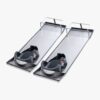VEVOR Stainless Steel Concrete Knee Boards with Straps and Knee Pads