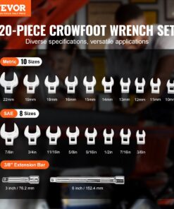 Metric 10-22 mm & SAE 3/8"-7/8"