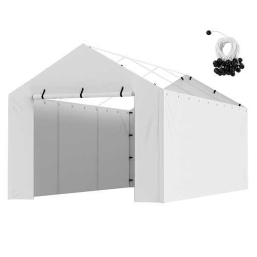 VEVOR 3x6 m 10x20 ft Carport Side Wall Replacement Canopy Cover