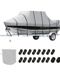 Waterproof T-Top Boat Cover for 24-26 ft (7.32-7.92 m) Boats