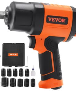 VEVOR 1/2-tolline (12,7 mm) õhulöögivõti pöördemomendiga 1400 ft-lbs (1898 Nm)