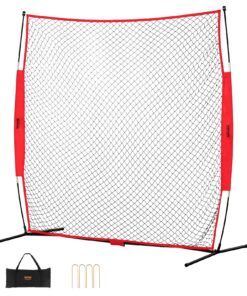 VEVOR 7x7 ft (2.13x2.13 m) Multi-Sport Barrier Net with Carry Bag