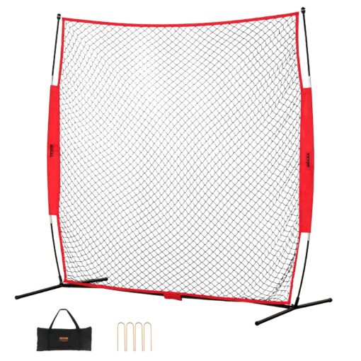 VEVOR 7x7 ft 213x213 m Multi Sport Barrier Net with Carry Bag