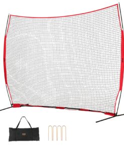 VEVOR 3,66x2,74 м Спортивная сетка Barricade Backstop с сумкой для переноски