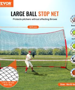 Сетка для бейсбола Backstop высокой плотности