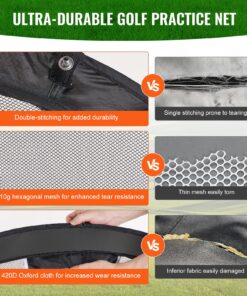 85x73 cm (2.8x2.4 ft) Portable Indoor Outdoor Practice Set with Target