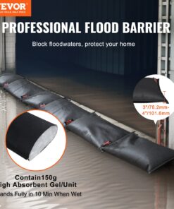 Water-Activated Flood Bags for Home and Driveway