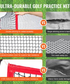 Indoor/Outdoor Personal Driving Range with Fiberglass Frame & Carry Bag