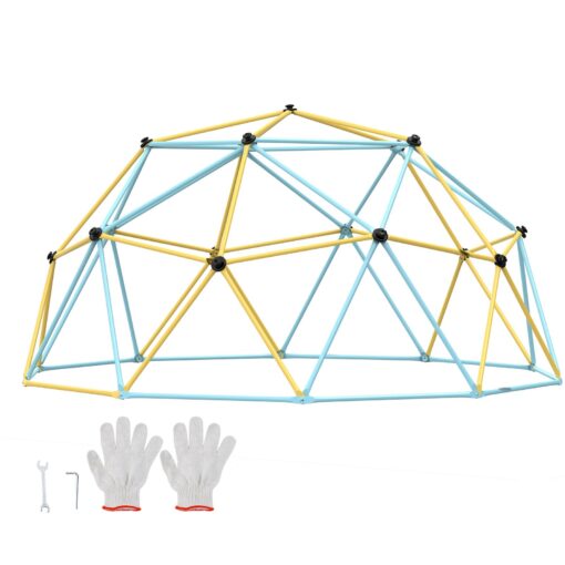 Durable 37m 12FT Geometric Climbing Dome for Kids