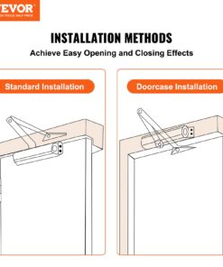 Adjustable Size for 85 kg / 187 lbs Door Weight
