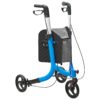 VEVOR Lightweight Foldable 3 Wheel Rollator Walker for Seniors