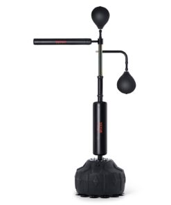 VEVOR Adjustable Boxing Speed Trainer with 360° Rotating Reflex Pole