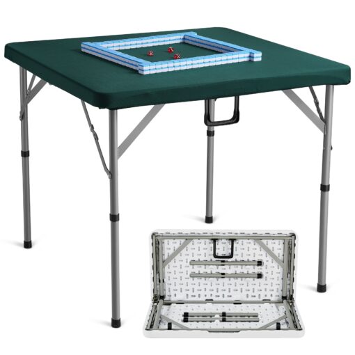 VEVOR Portable Mahjong Table Set with 144 Chinese Mahjong Tiles