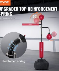 Free Standing Punching Bag with Gloves