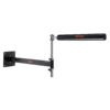 VEVOR Adjustable Wall Mounted Boxing Reflex Spinning Bar with Gloves
