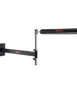 VEVOR Adjustable Wall-Mounted Boxing Reflex Spinning Bar with Gloves