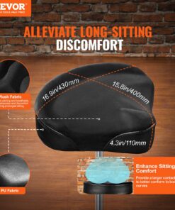 Height Adjustable 490-640 mm / 19.3-25.2 in