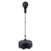 VEVOR Adjustable Height Reflex Punching Bag with Boxing Gloves