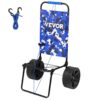 VEVOR Folding Beach Trolley with Large Wheels for Sand