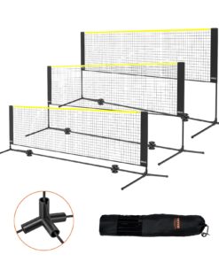 VEVOR 3m Multi-Sport Net: Adjustable Height Badminton