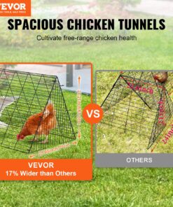 300 x 71 x 61.5 cm (118.1 x 28 x 24.2 inch) for Chickens