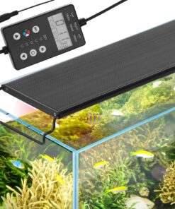 VEVOR Full Spectrum LED Aquarium Light with LCD Monitor