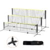 VEVOR 43m 14ft Adjustable Height Multi Sport Net Set