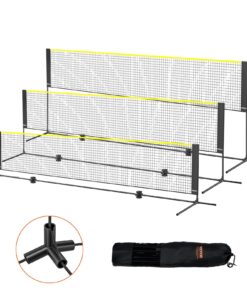 VEVOR 4.3m (14ft) Adjustable Height Multi-Sport Net Set