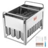 VEVOR Commercial Ice Cream Maker with 40 Stainless Steel Popsicle Moulds